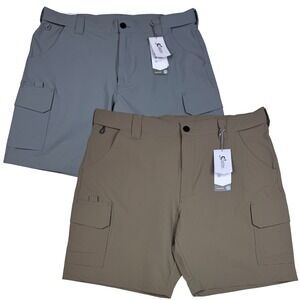 World Wide Sportsman Short Bundle Men 40 Angler Nylon Fishing UPF 50 Performance